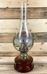 vintage oil lamp