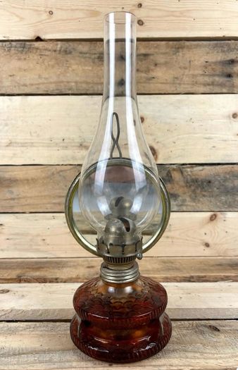 vintage oil lamp