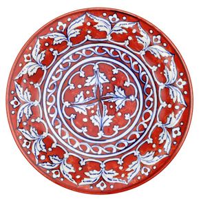 Handmade and Hand Painted Large Ceramic Plate| Warehouse Clearance | Massive Discount | Bargain prices