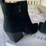 ankle boots black western inspired ankle boot size 40 Image 7