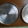 Vintage Wall Hanging Thermometer & Barometer & Hygrometer (one glass is missing) Image 3