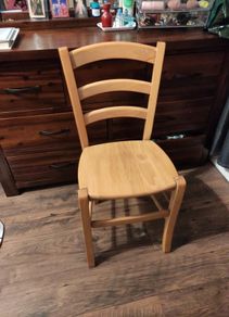 2 Wooden Chairs