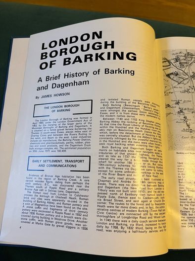 Vintage A Brief History of Barking and Dagenham book