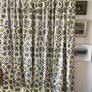 Contemporary Geometric Design Heavy Linen Curtains 2 Pairs 128"w x 87"d Image 7