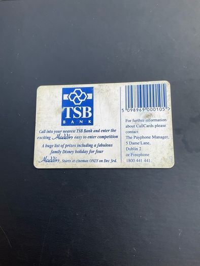Disney Telecom Eireann callcards from the 90's