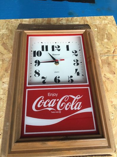 Coca Cola Wall Clock 80's New in the Original box