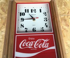 Coca Cola Wall Clock 80's New in the Original box