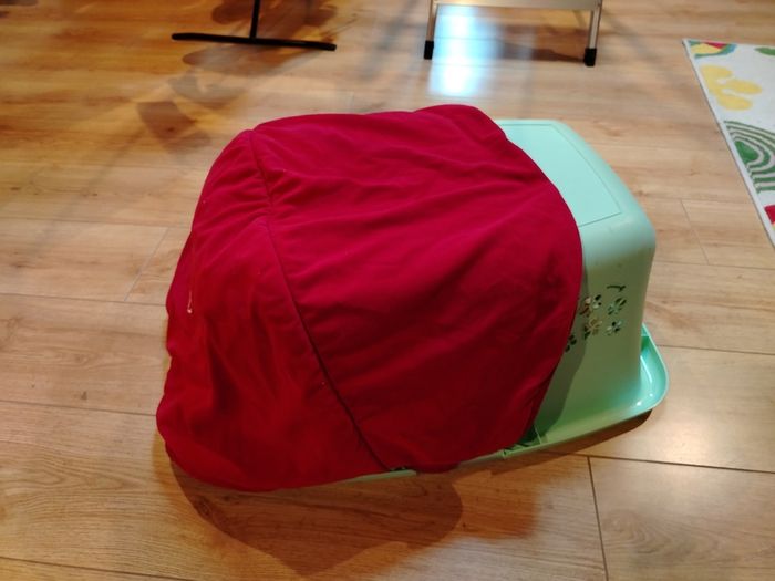 Bugaboo Cameleon Tailored Fleece Fabric Hood Canopy [Red]