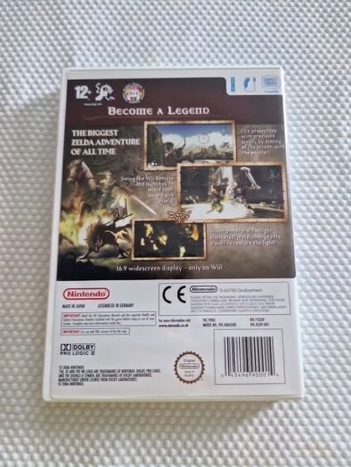 The Legend of Zelda Twilight Princess Nintendo Wii Games Original