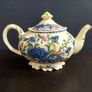 Beautiful Masons Ironstone Teapot in the Regency Pattern Circa 1940, Hairline on Handle Image 3