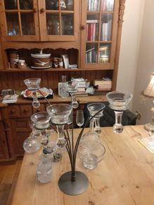 Glass collection.