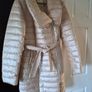 Lovely metallic beige coat size 10/12 Image 3