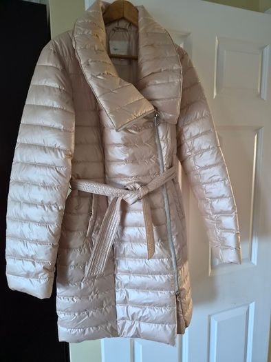 Lovely metallic beige coat size 10/12