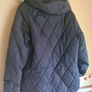 womens DIESEL quilted puffer padded coat jacket Size Medium brown detachable faux fur hood Image 8