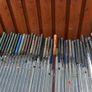 A selection of Golf clubs. Bags and golf balls. Image 10