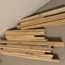 Solid Oak Hardwood Flooring approx 20sqm - Lifted, 18mm, Collection Only Image 3