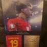 Lamine Yamal printed canva with signature Image 2