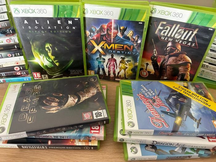 x40 Xbox 360 games, incl. Alien: Isolation, X-Men Destiny, and Fallout: New Vegas
