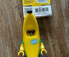 Lego Banana Guy Keyring LED Light