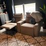 Cinema 2-Seater Electric Recliner Sofa (Beige) -MINT CONDITION Image 2