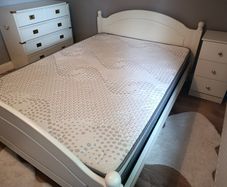 Double bedroom set with double mattress