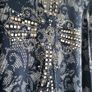 PP style navy embellished jumper Sz 10uk Image 2