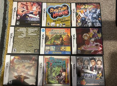 Nintendo DS Games Pokemon Zelda Dragon Quest