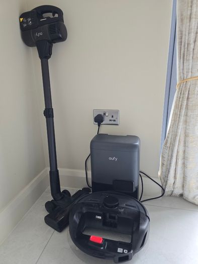 Eufy E20 3-in-1 robot vacuum and cordless stick vacuum