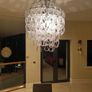 Chandelier crystal, contemporary 50cm high x 50d Image 3