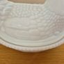 Beautiful Milk Glass Hen on Nest Image 8
