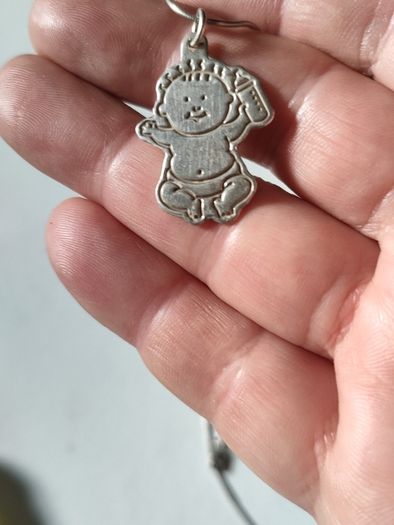 New Baby Sterling Silver Pendant Set