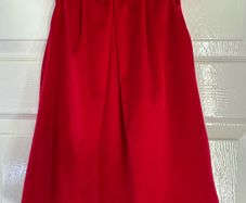 Red Velvet Girls Dress