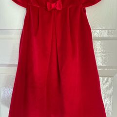 Red Velvet Girls Dress