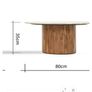 stone coffee tables 80cm x2 Image 2