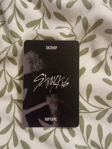 Stray Kids Hyunjin Official photocard