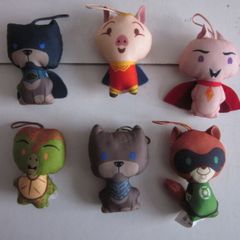 Mc Donalds DC League of Super Pets X6