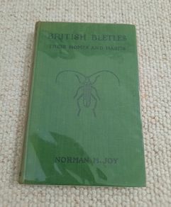Vintage book 'British Beetles - Their Home and Habits' by Norman H. Joy
