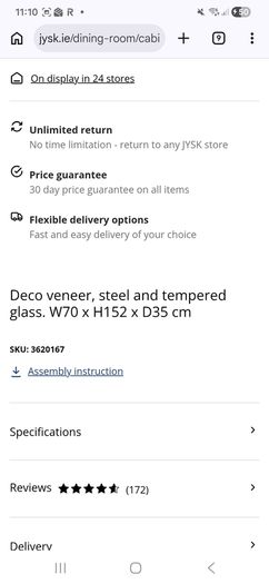 display cabinet