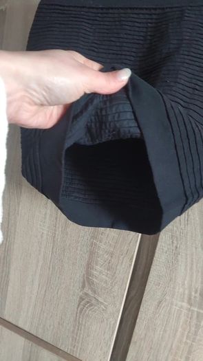 Seamless black tube top fit xs s