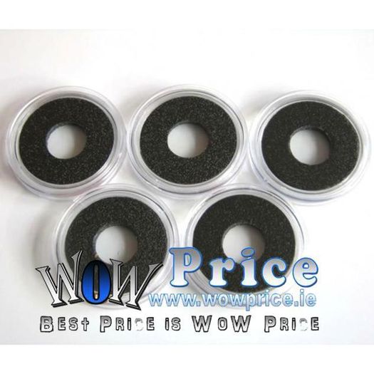 17mm 5 Ring Coin Capsules Airtight