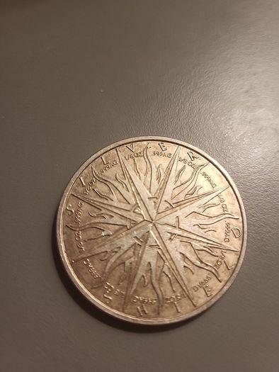 praedatum in mundo silver coin