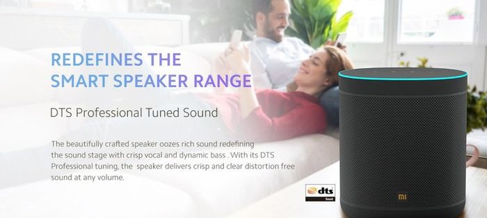 Xiaomi Mi Smart Speaker  Google Assistant Voice Control AI Smart Home Device | Bluetooth 4.2 WiFi Automation DTS