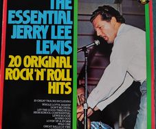 Jerry Lee Lewis - The Essential 20 Original Rock'n'Roll Hits Vinyl LP (1978) UK Pressing Compilation EX+