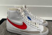Nike Blazer 2 tone boots
