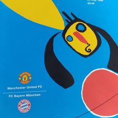 1999 Champions League Final Programme
