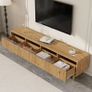 Premium 178cm TV Cabinet  Wood Effect Finish with Ample Storage Image 5