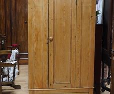 Victorian Pine Wardrobe