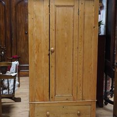 Victorian Pine Wardrobe