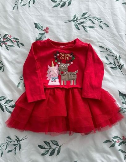 9-12mnts baby girl Christmas clothes bundle