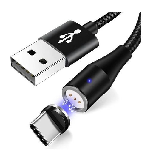 New 1m Magnetic Type C USB Cable Fast Quick Charge 3.0 5A Data Transfer #1362